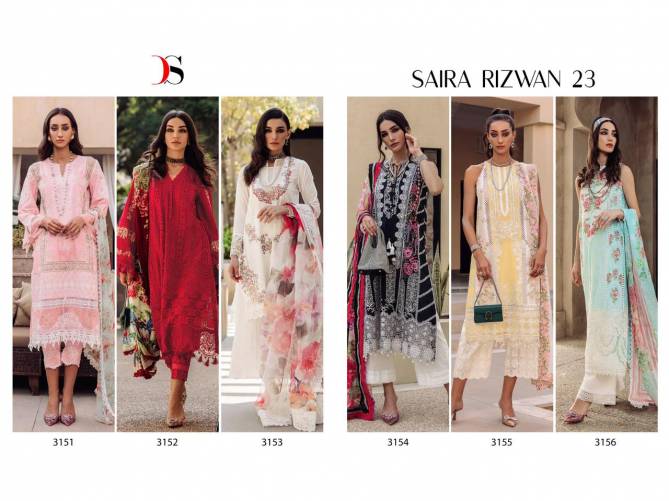 Saira Rizwan 23 By Deepsy Pakistani Suits Catalog